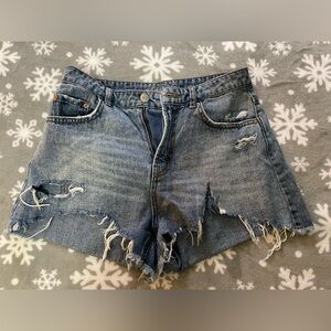 Wild Fable high rise jean shorts